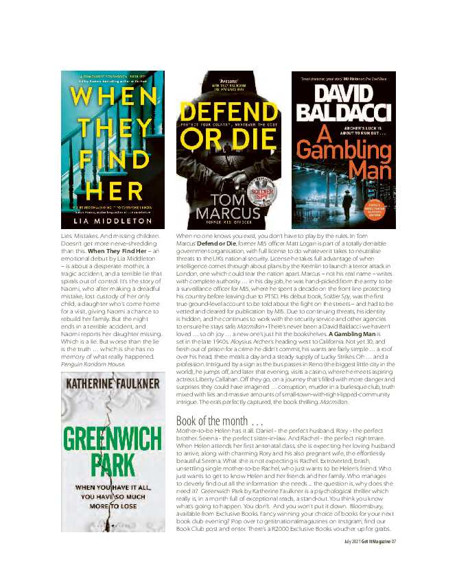 Get it JHB West – July 2021 page 7