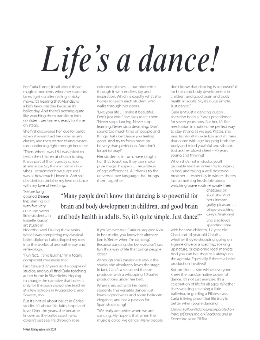 Get it JHB West – July 2024 page 14