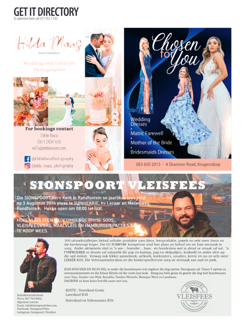 Get it JHB West – July 2024 page 26