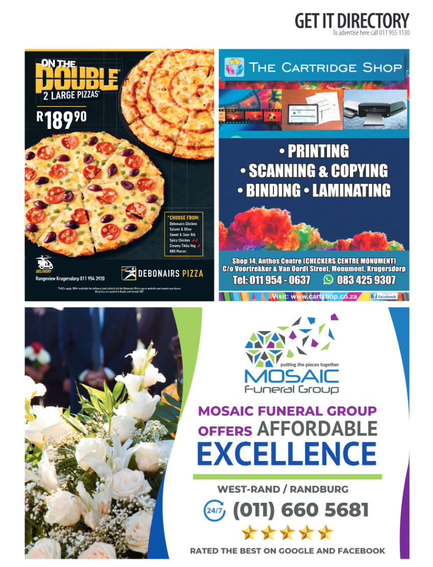 Get it JHB West – July 2024 page 27