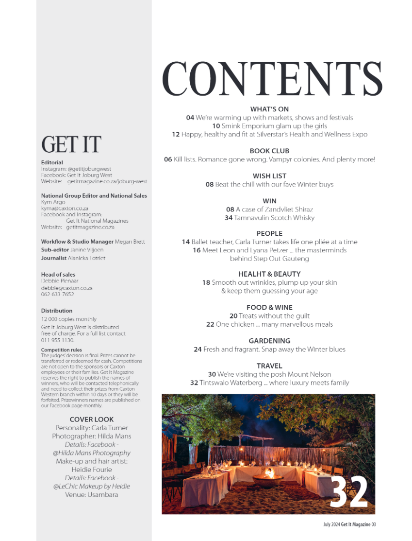 Get it JHB West – July 2024 page 3