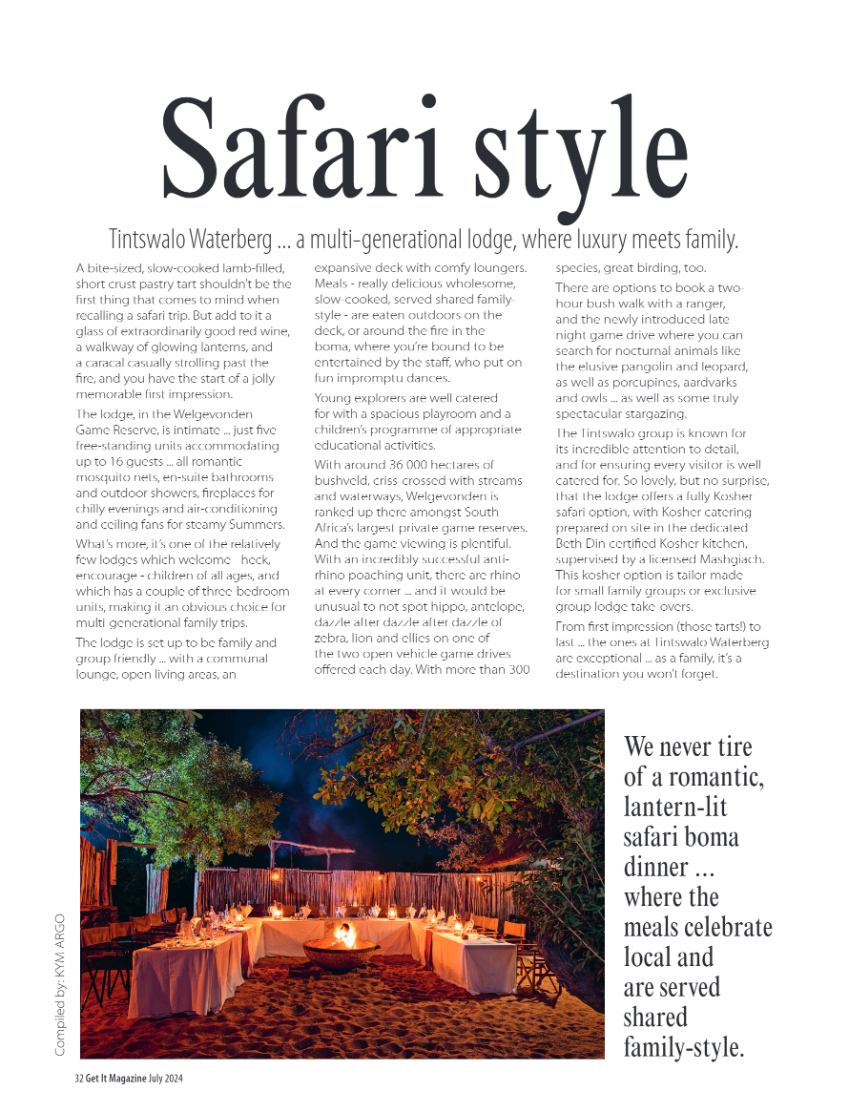 Get it JHB West – July 2024 page 32