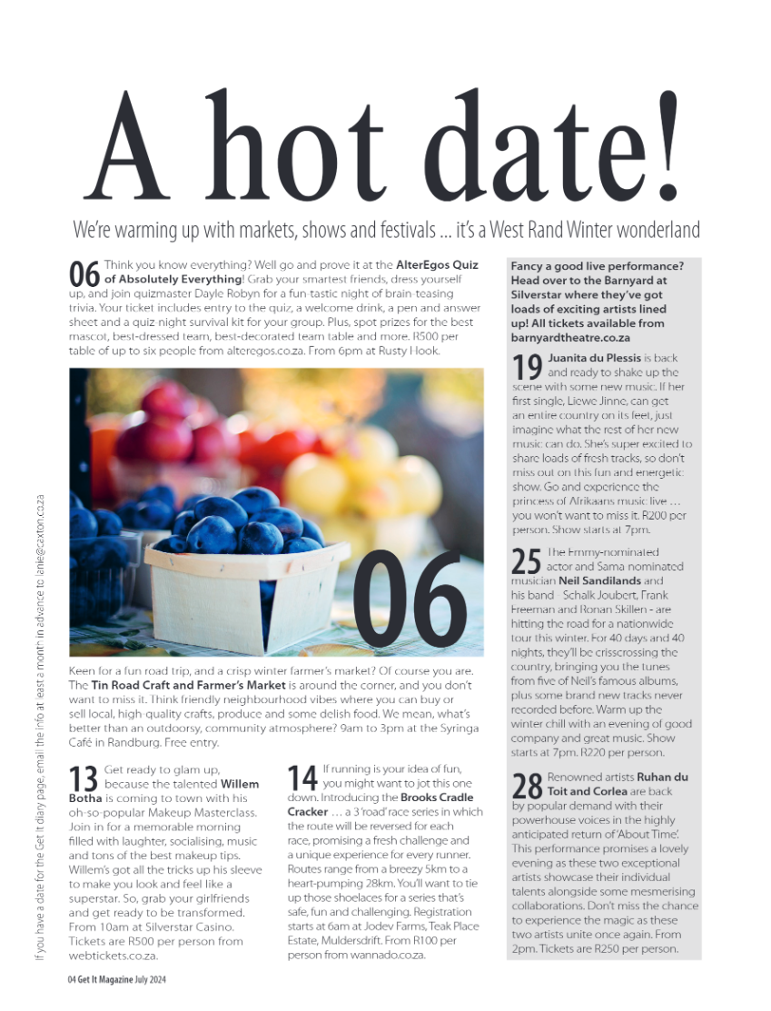Get it JHB West – July 2024 page 4