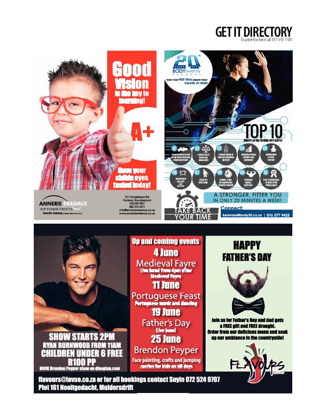 Get it JHB West – June 2022 page 21