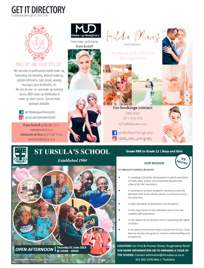 Get it JHB West – June 2023 page 30