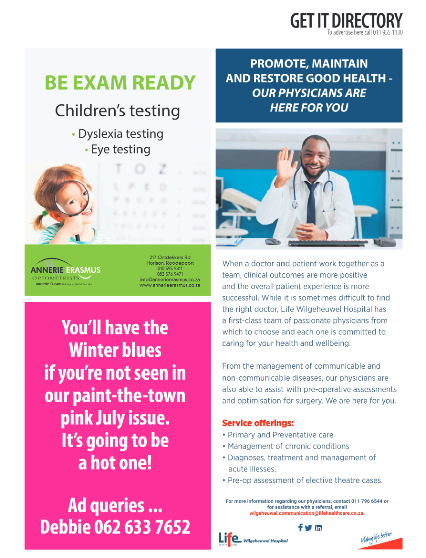 Get it JHB West – June 2023 page 31