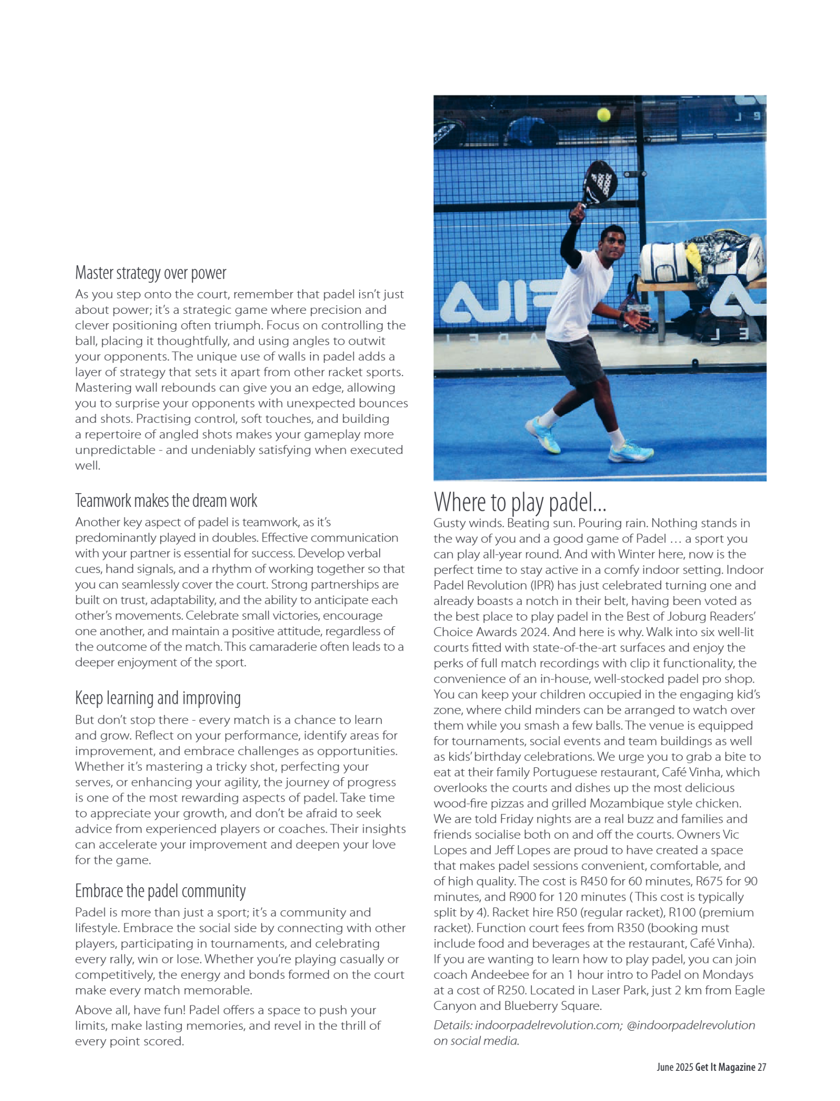 Get it JHB West – June 2025 page 27