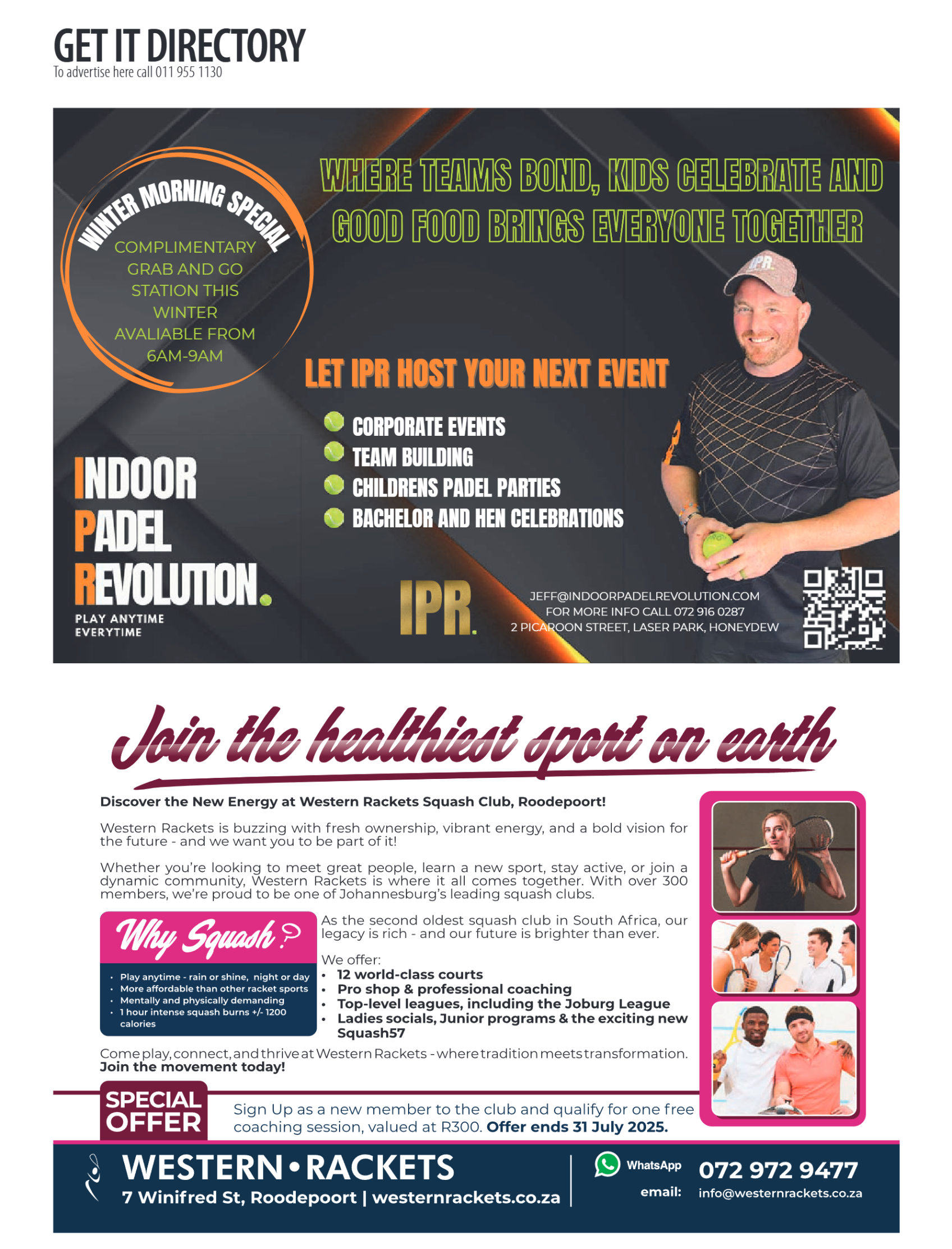 Get it JHB West – June 2025 page 28