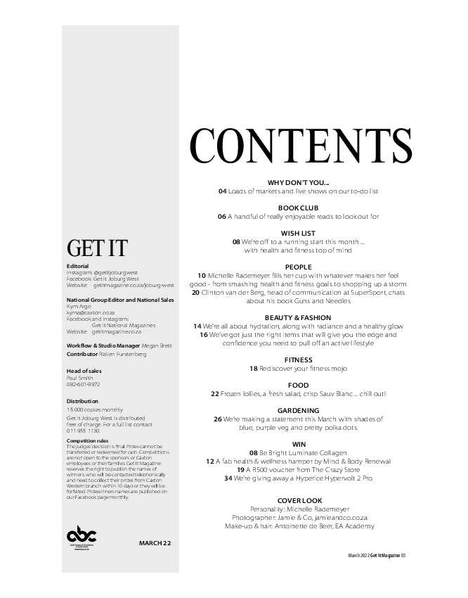 Get it JHB West – March 2022 page 3
