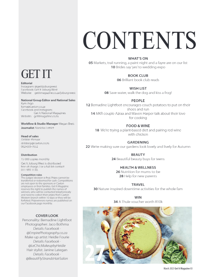 Get it JHB West – March 2023 page 3
