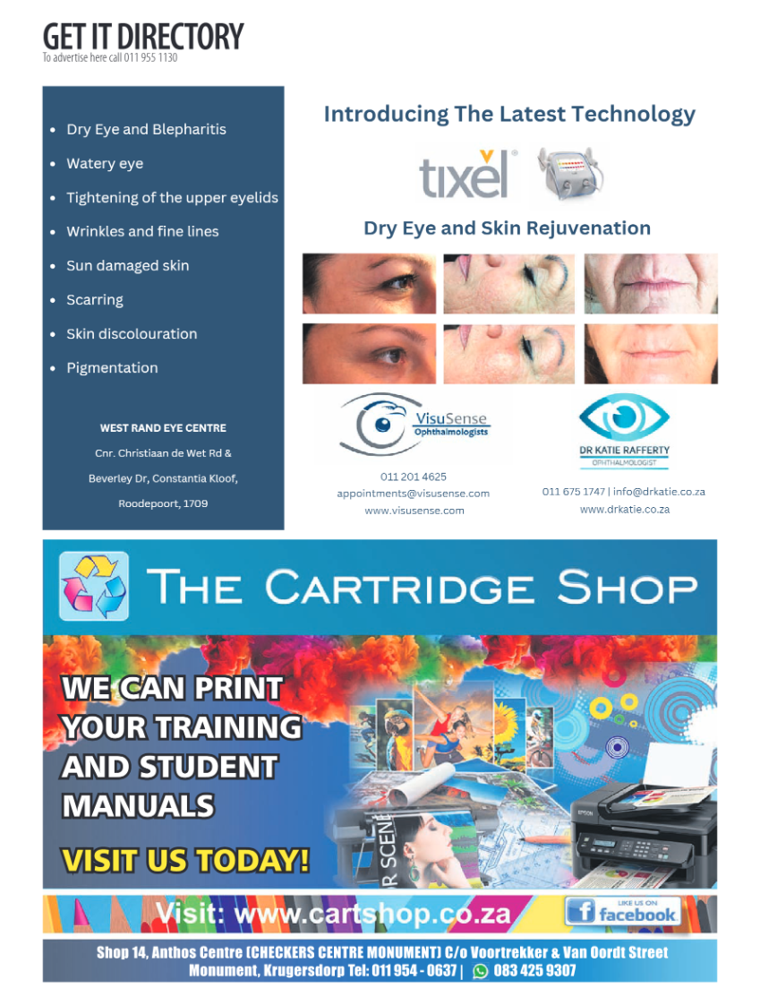 Get it JHB West – March 2023 page 32