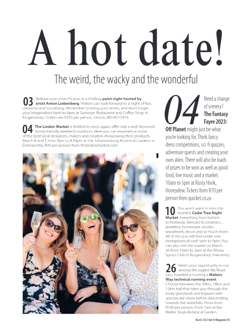 Get it JHB West – March 2023 page 5