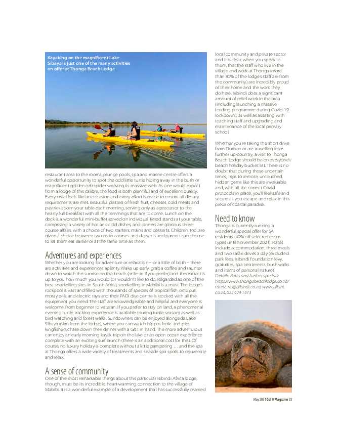 Get it JHB West – May 2021 page 33