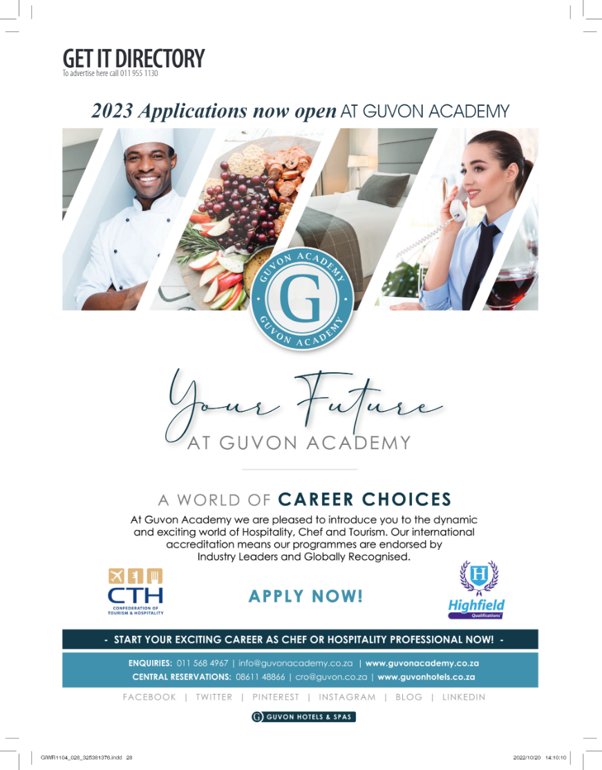 Get it JHB West – November 2022 page 28