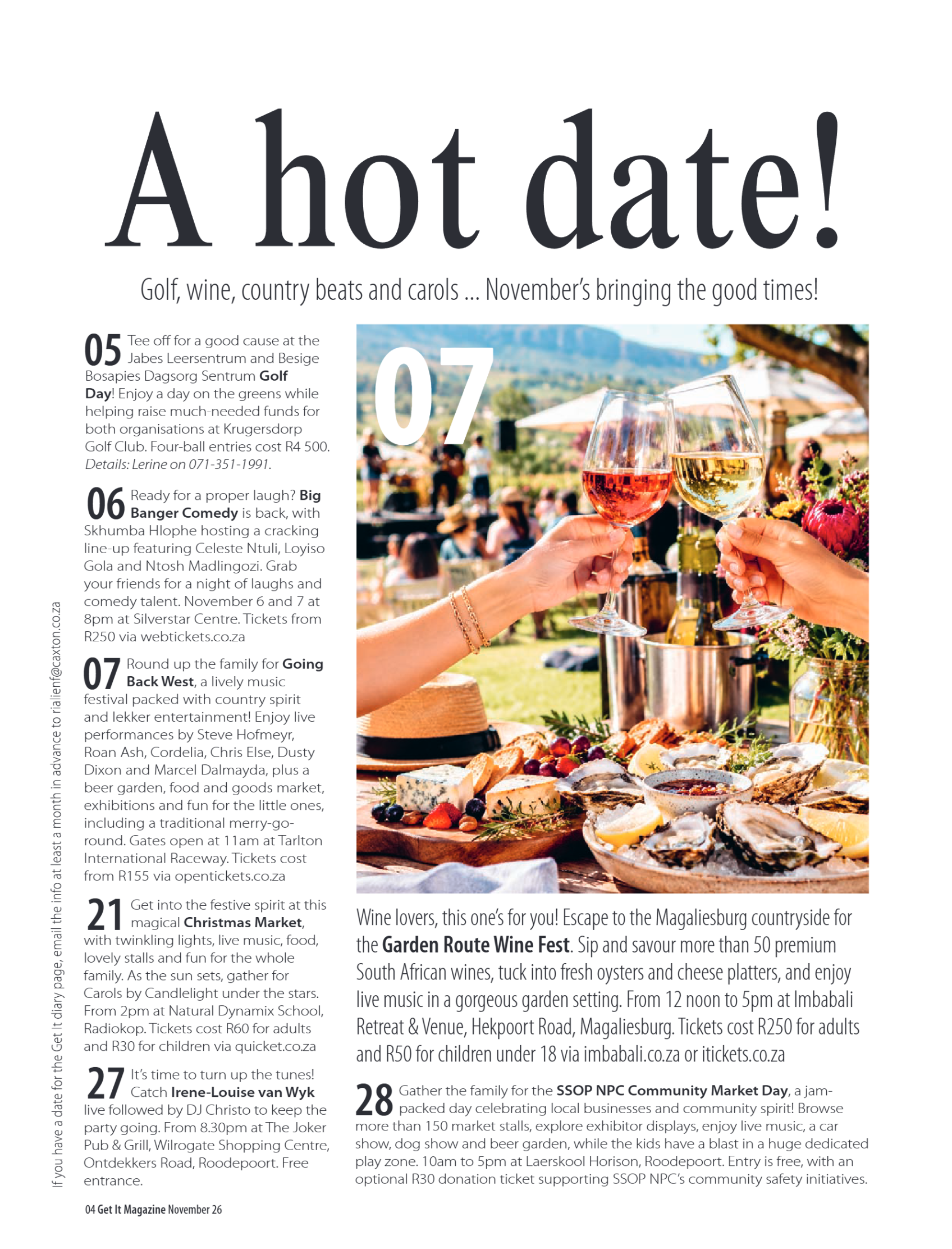 Get it JHB West – November 2026 | Roodepoort Record