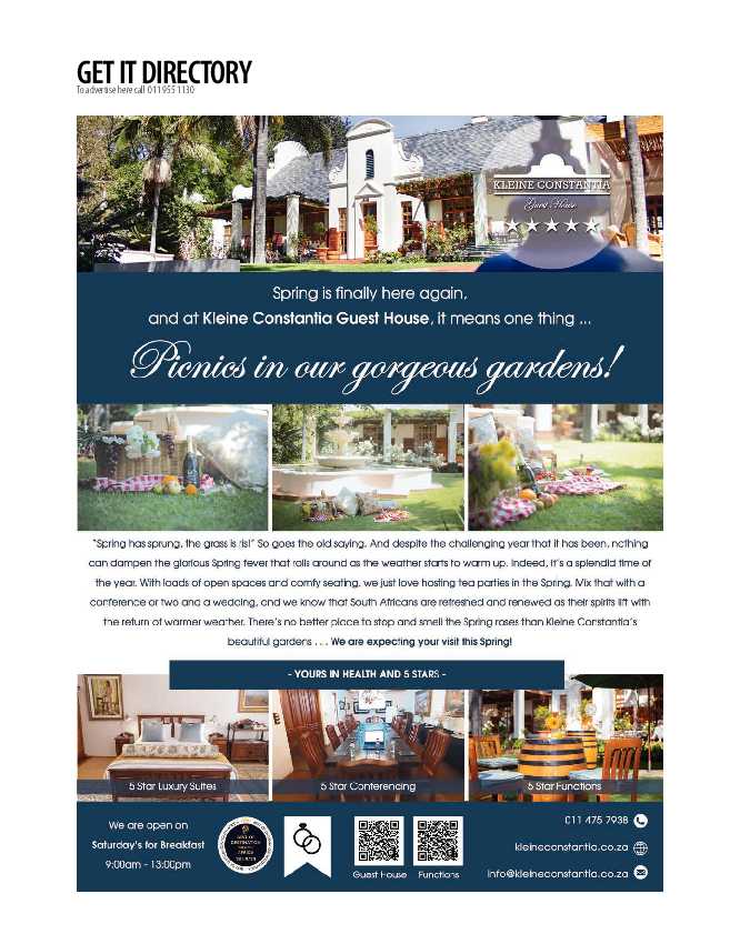 Get it JHB West – October 2021 page 28