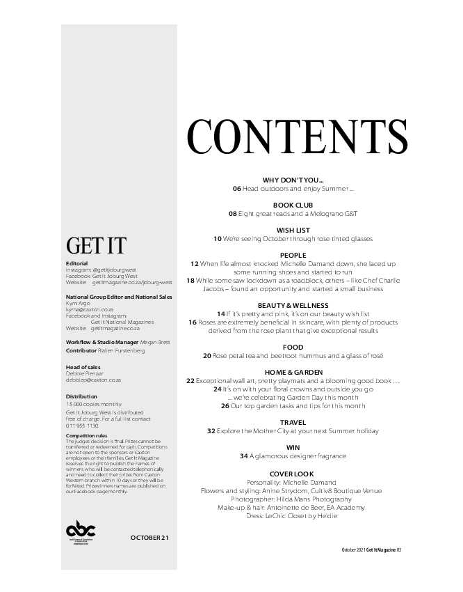 Get it JHB West – October 2021 page 3