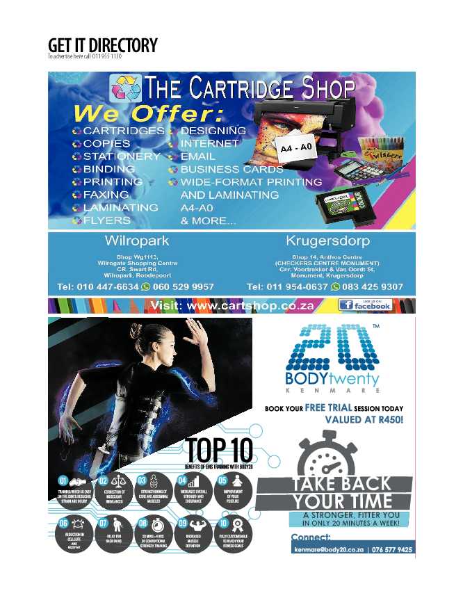 Get it JHB West – October 2021 page 30