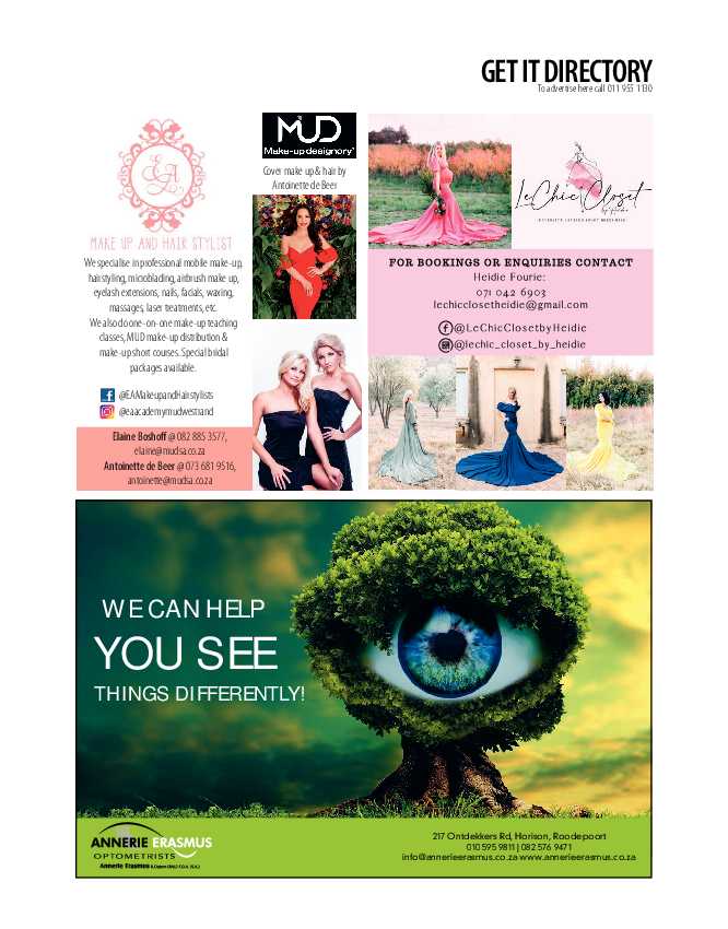 Get it JHB West – October 2021 page 31