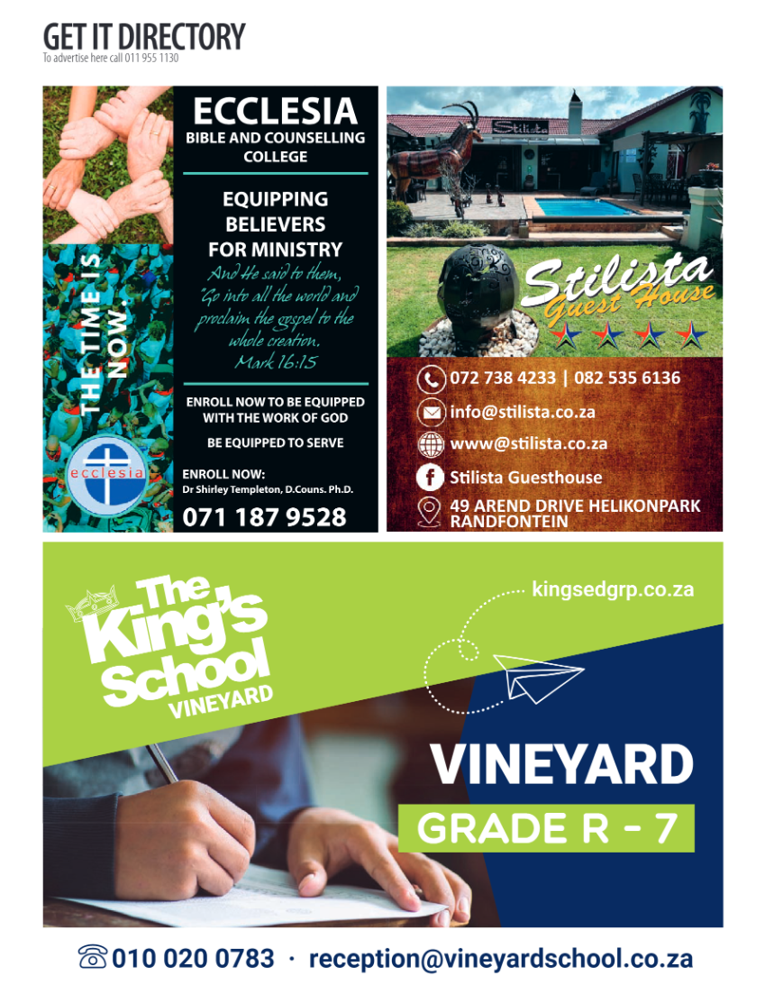 Get it JHB West – October 2022 page 28