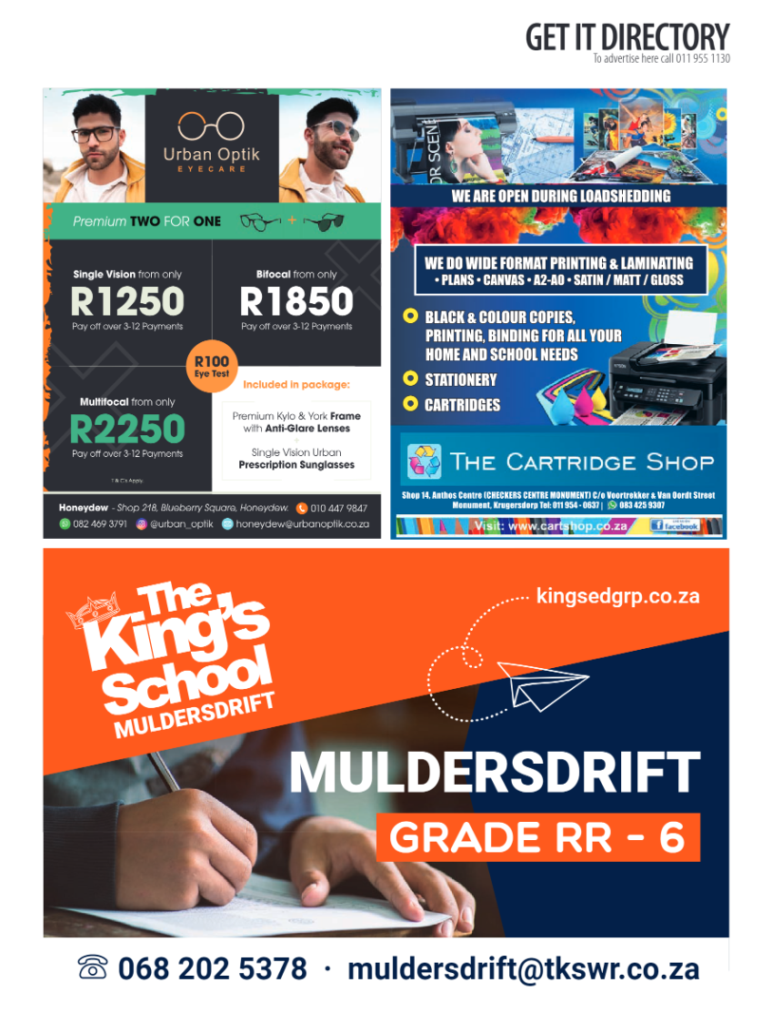 Get it JHB West – October 2022 page 29