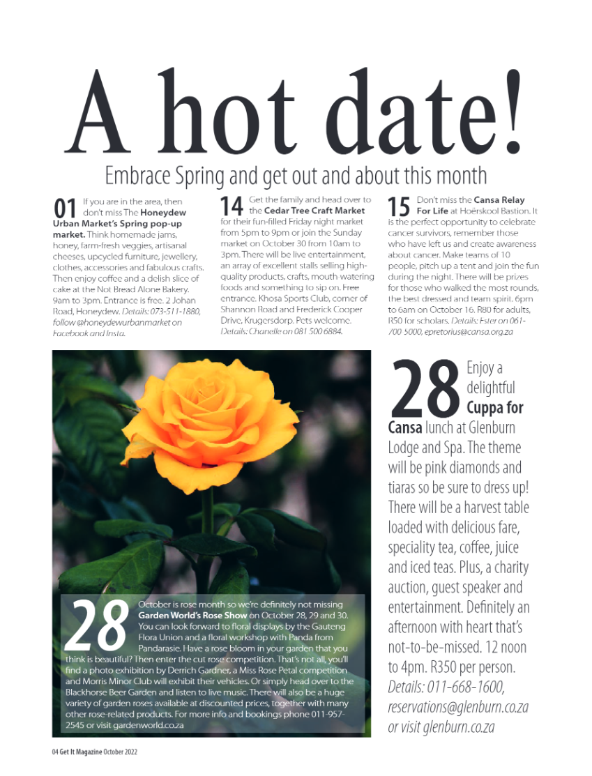 Get it JHB West – October 2022 page 4