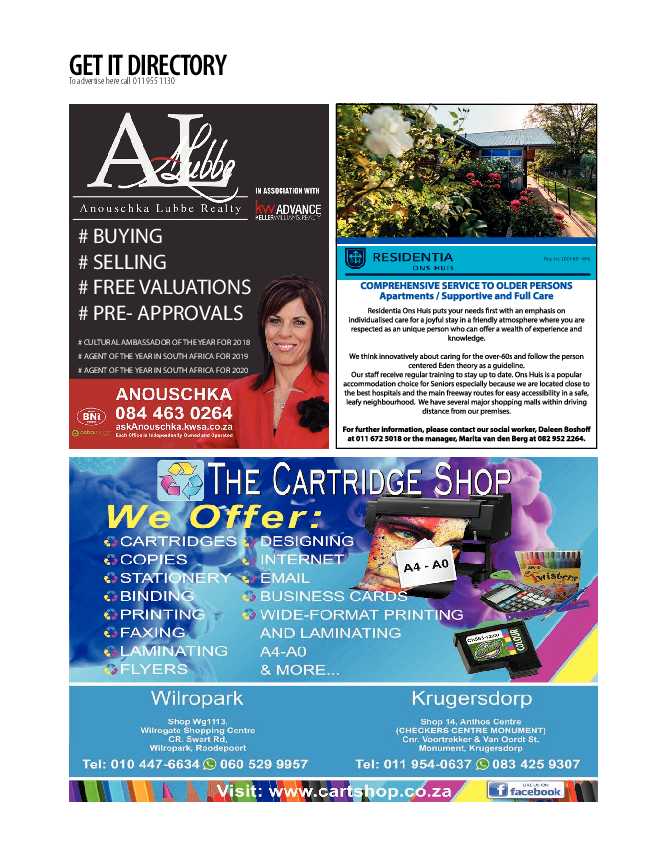 Get it JHB West – September 2021 page 28