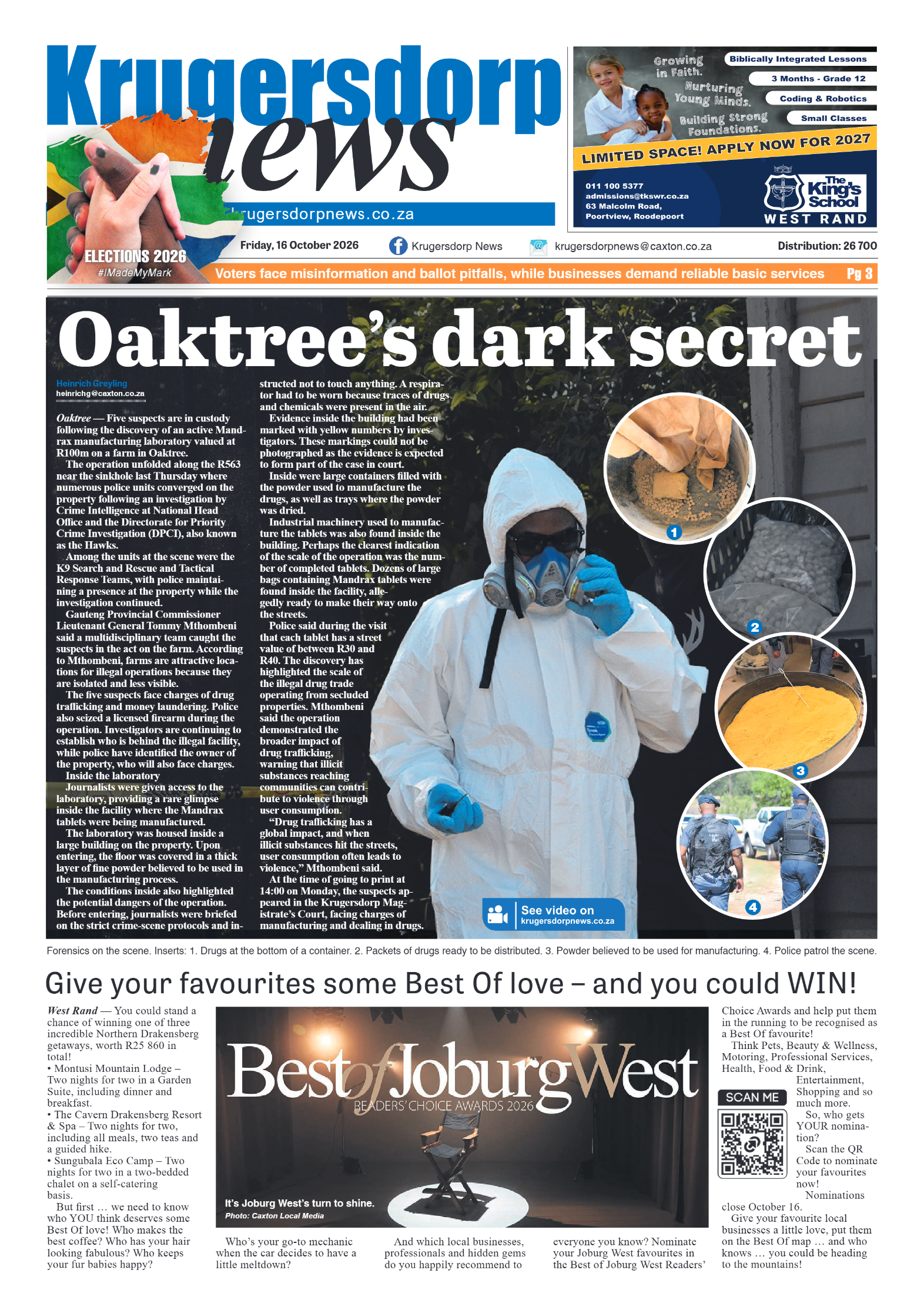 Octever Krugersdorp News 16 October 20206 | Krugersdorp News