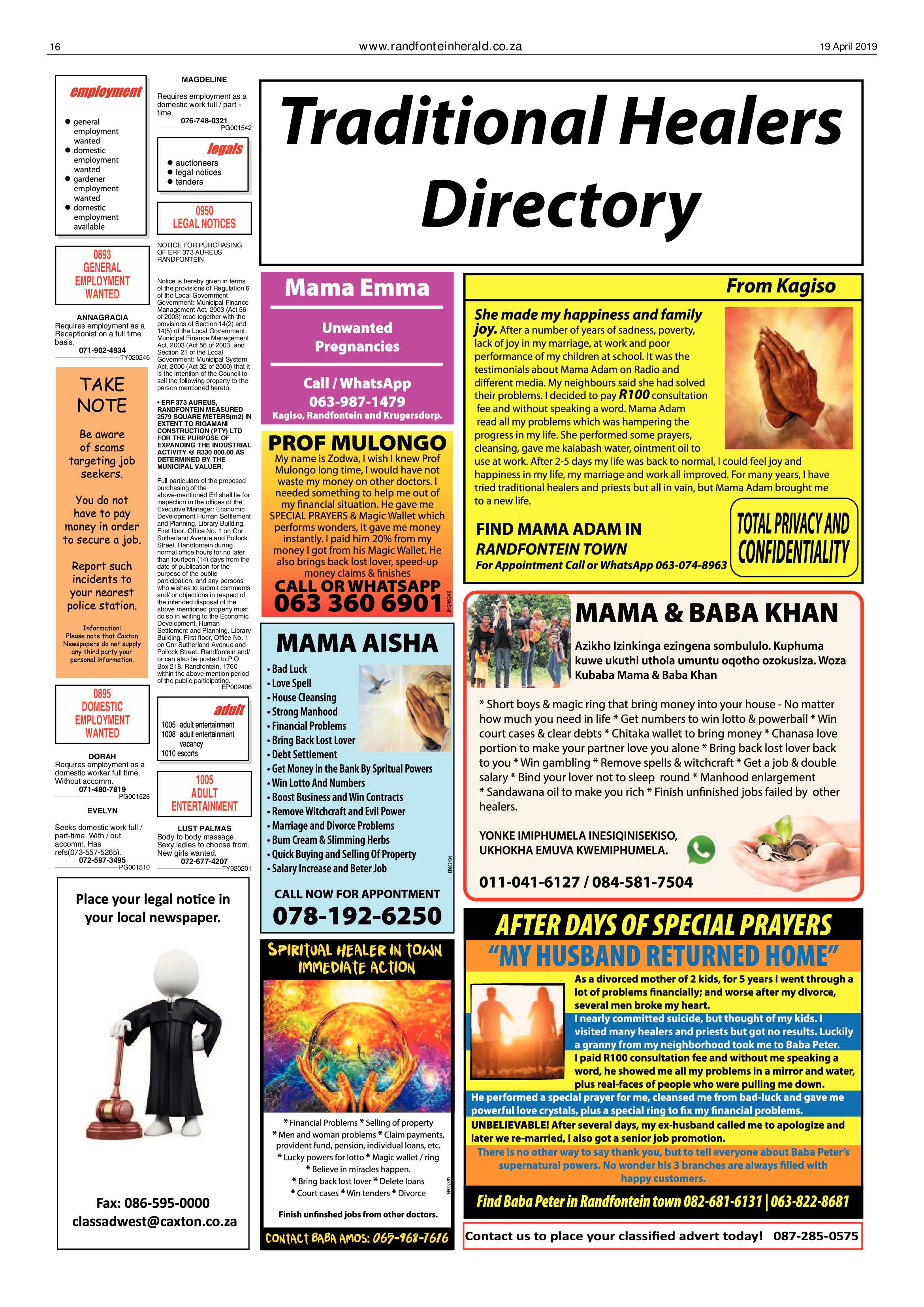 Randfontein Harald 19 April 2019 page 16