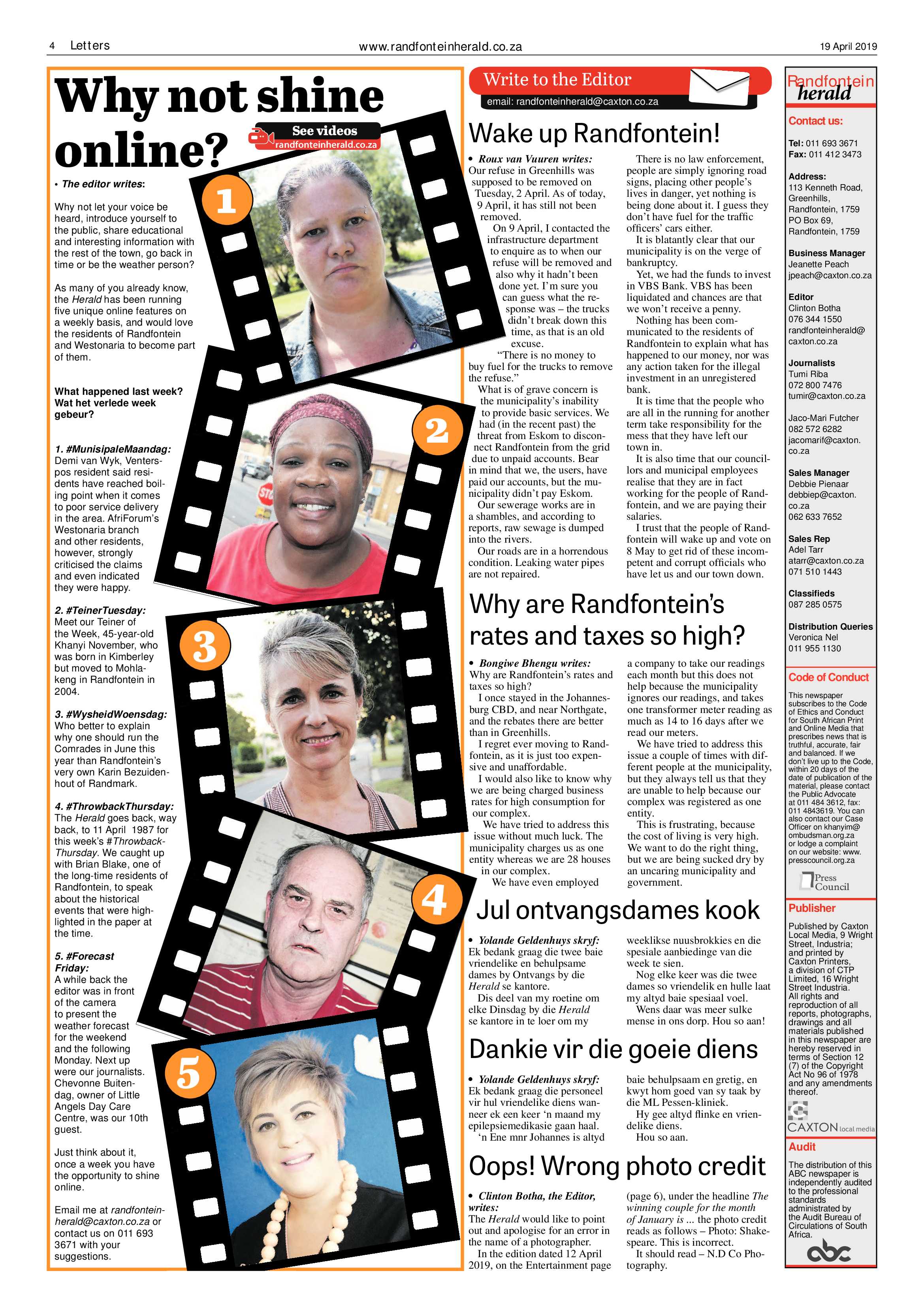 Randfontein Harald 19 April 2019 page 4