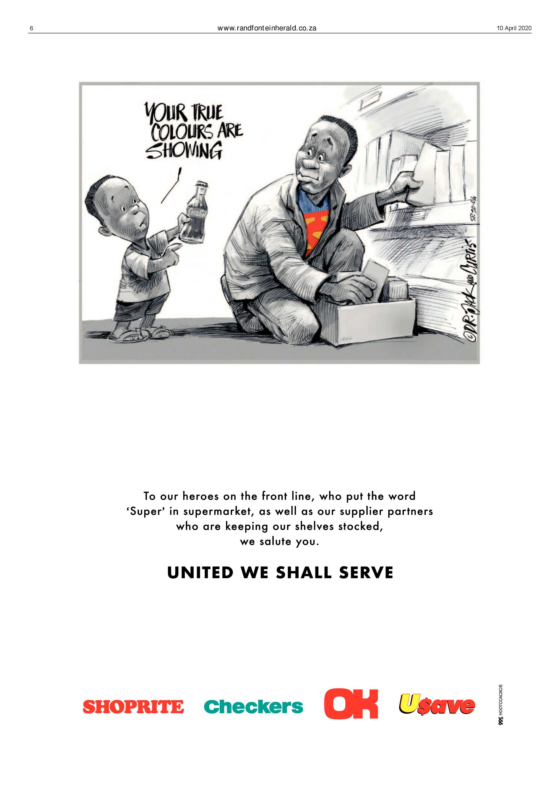 Randfontein Herald 10 April 2020 page 6