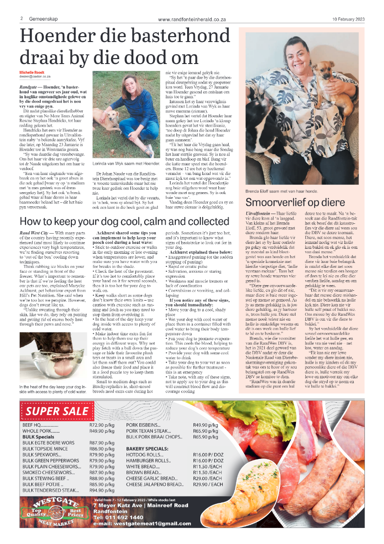 Randfontein Herald 10 February 2023 page 2
