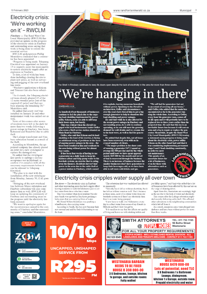 Randfontein Herald 10 February 2023 page 3