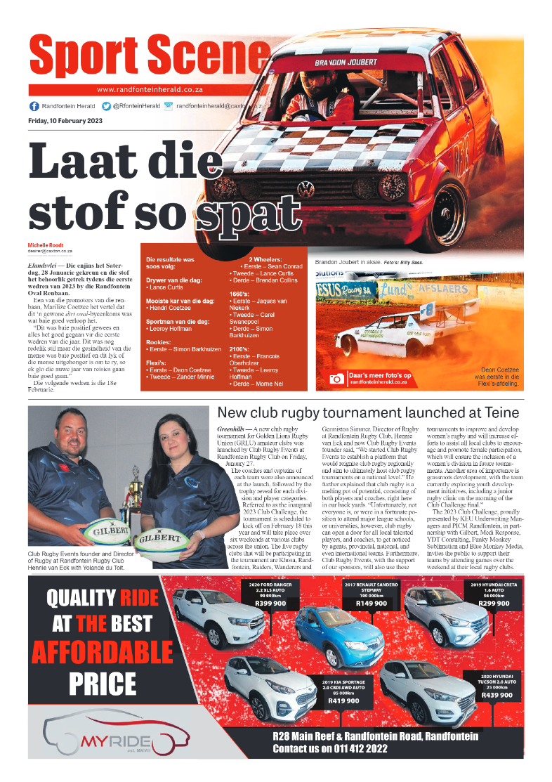 Randfontein Herald 10 February 2023 page 8