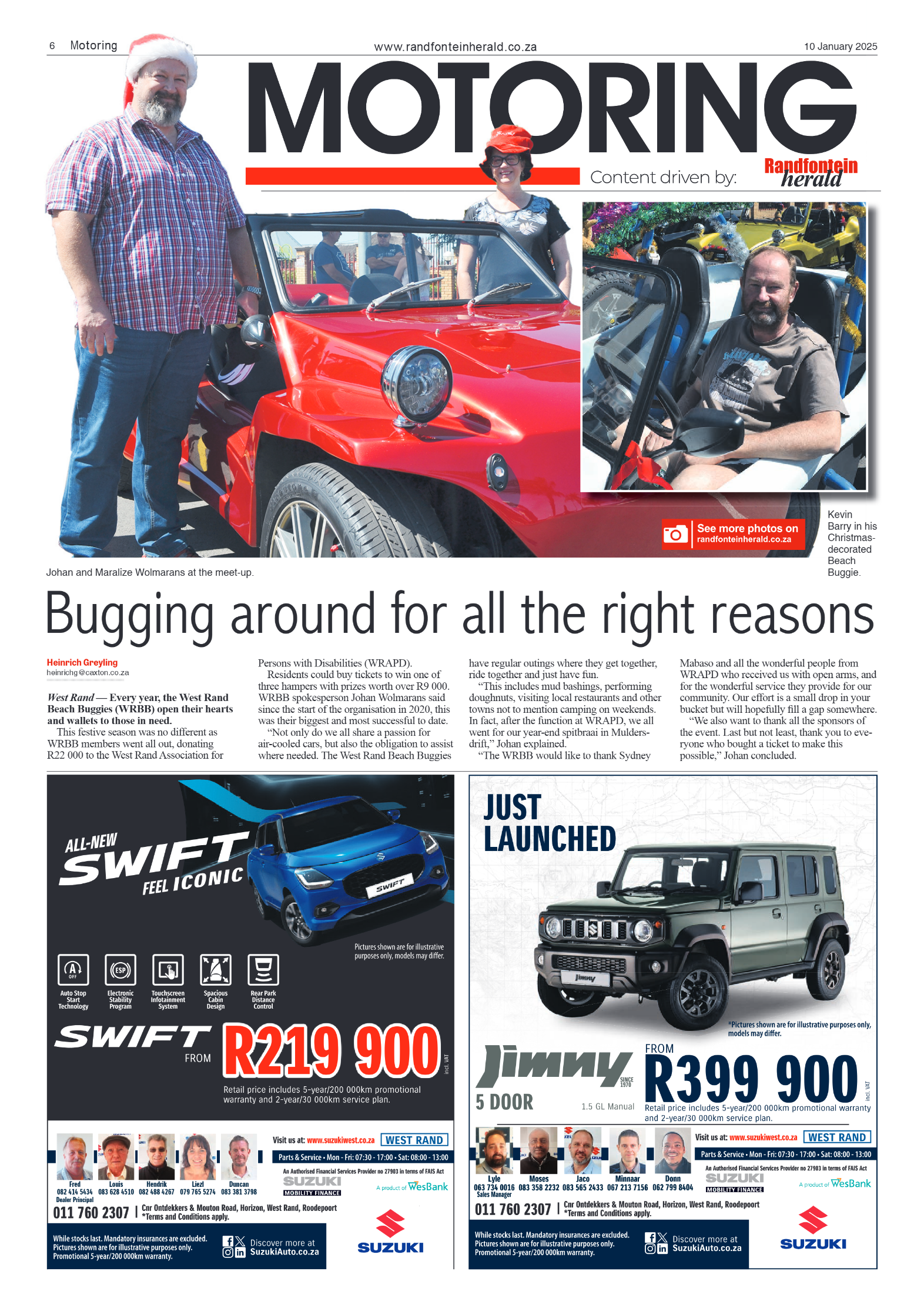 Randfontein Herald 10 January 2025 page 6