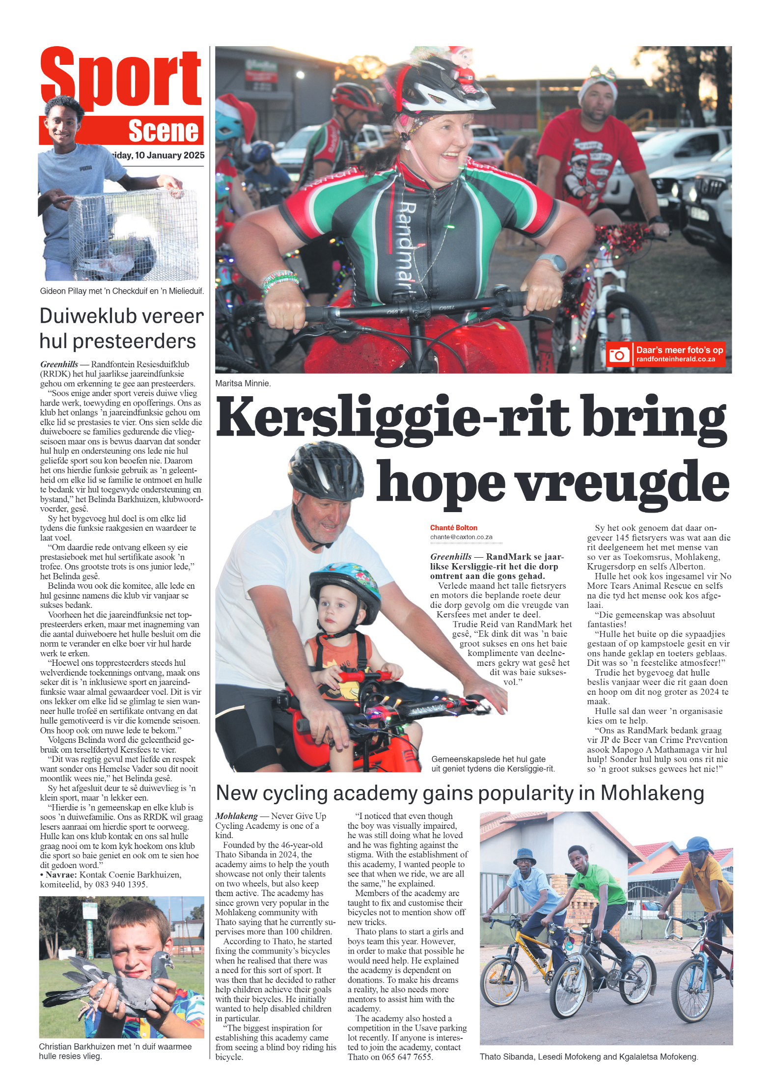 Randfontein Herald 10 January 2025 page 8