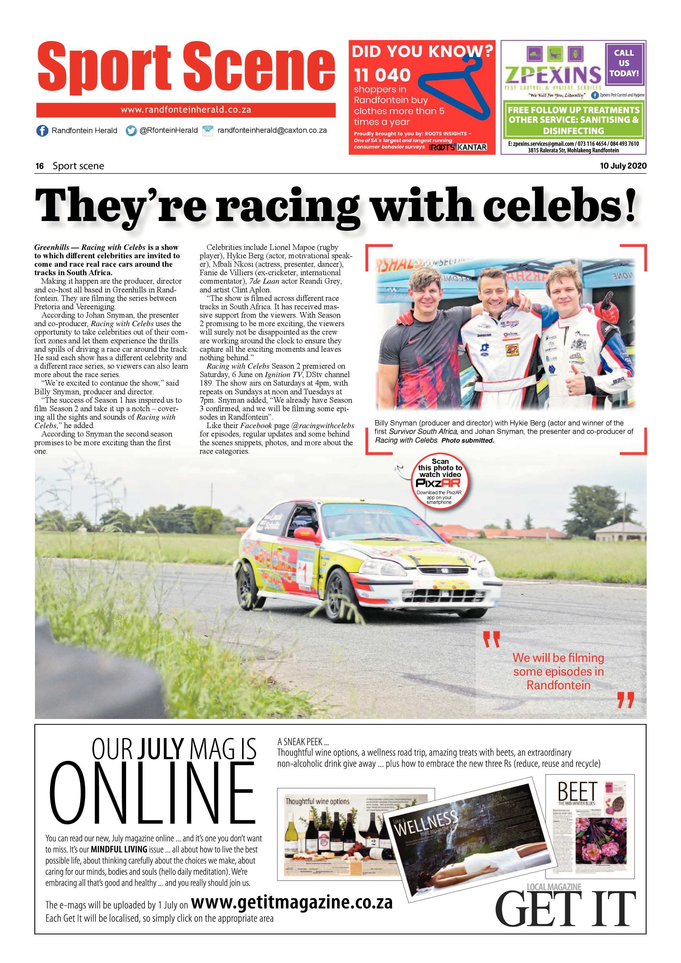 Randfontein Herald 10 July 2020 page 16
