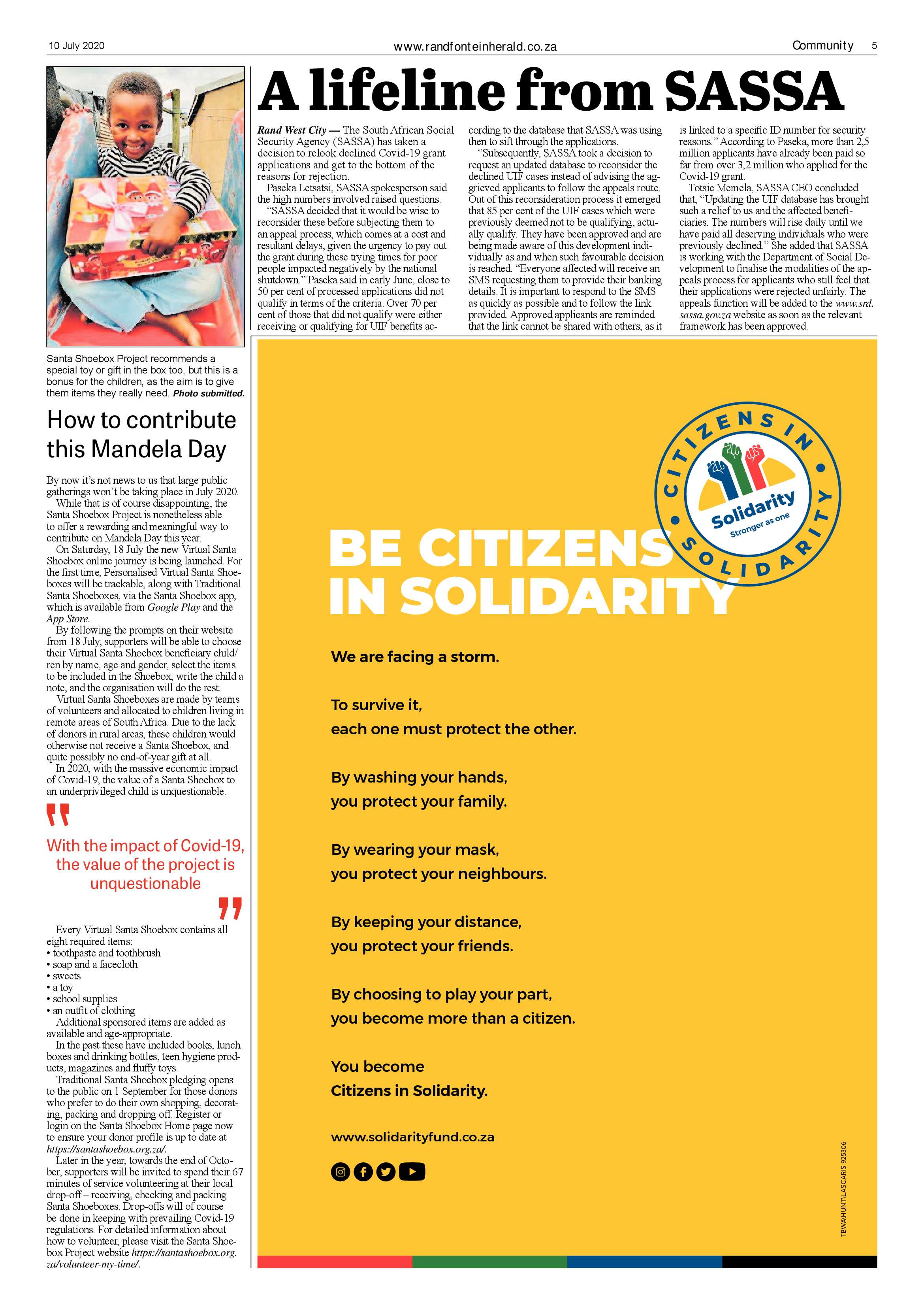 Randfontein Herald 10 July 2020 page 5