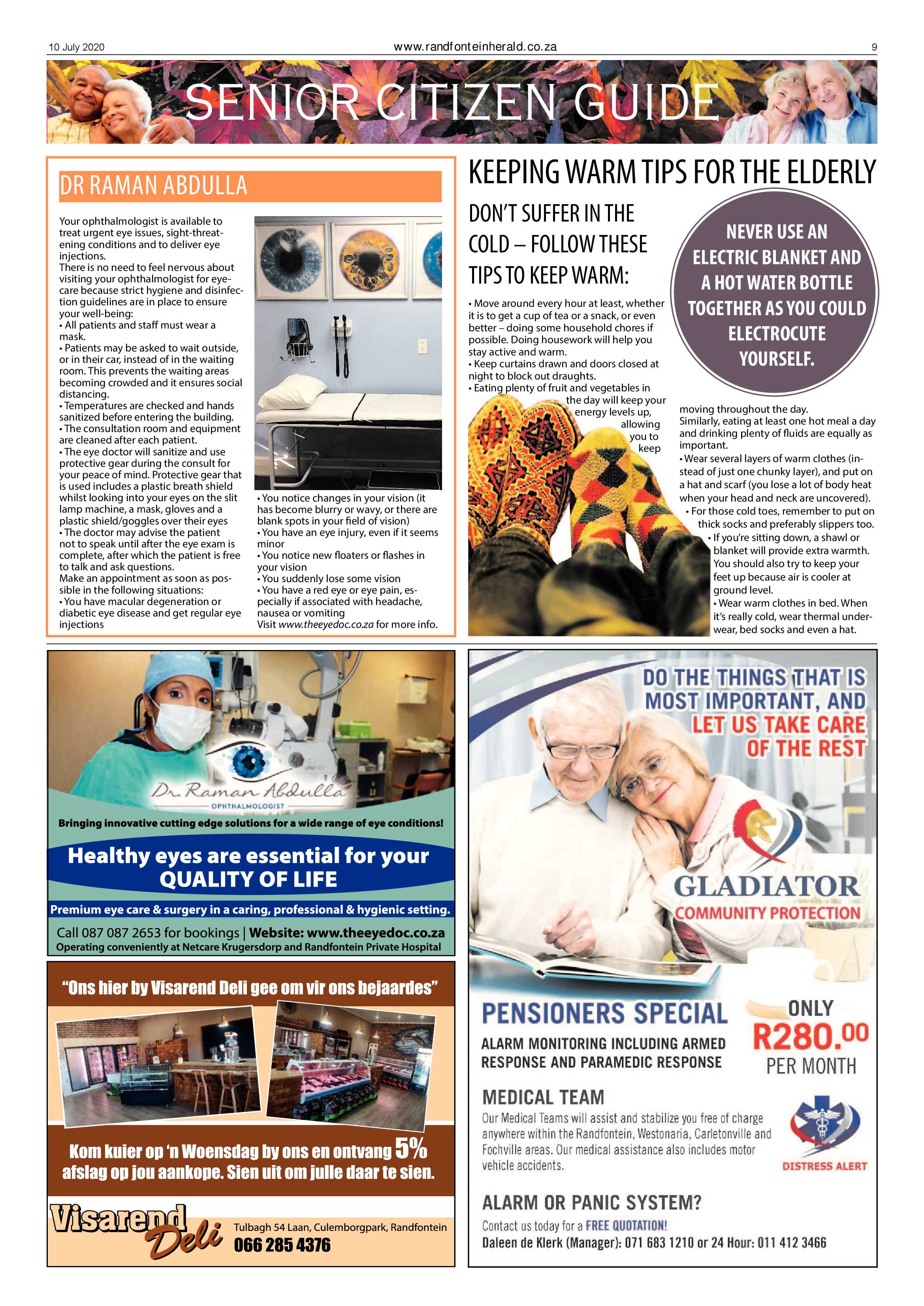Randfontein Herald 10 July 2020 page 9