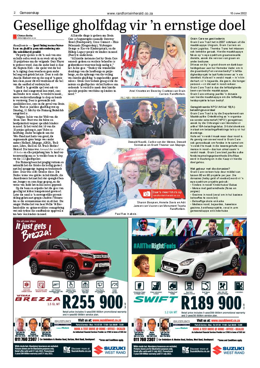 Randfontein Herald 10 June 2022 page 2