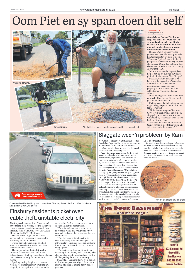 Randfontein Herald 10 March 2023 page 3