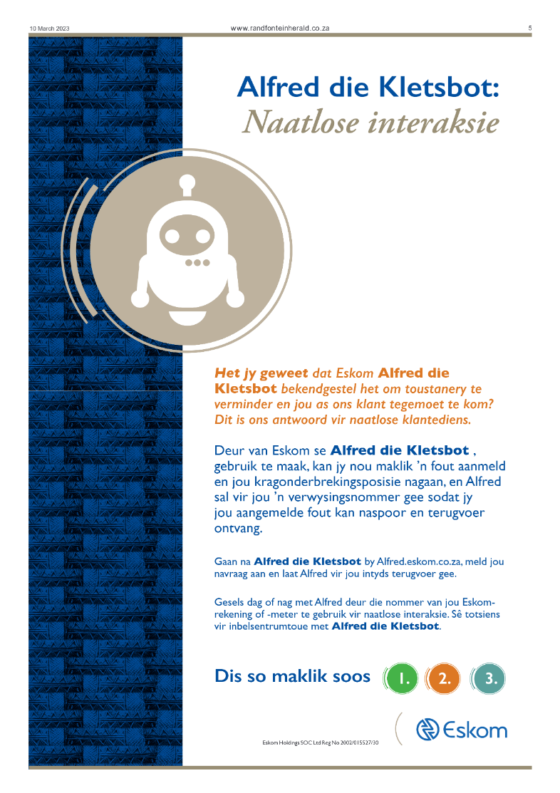 Randfontein Herald 10 March 2023 page 5