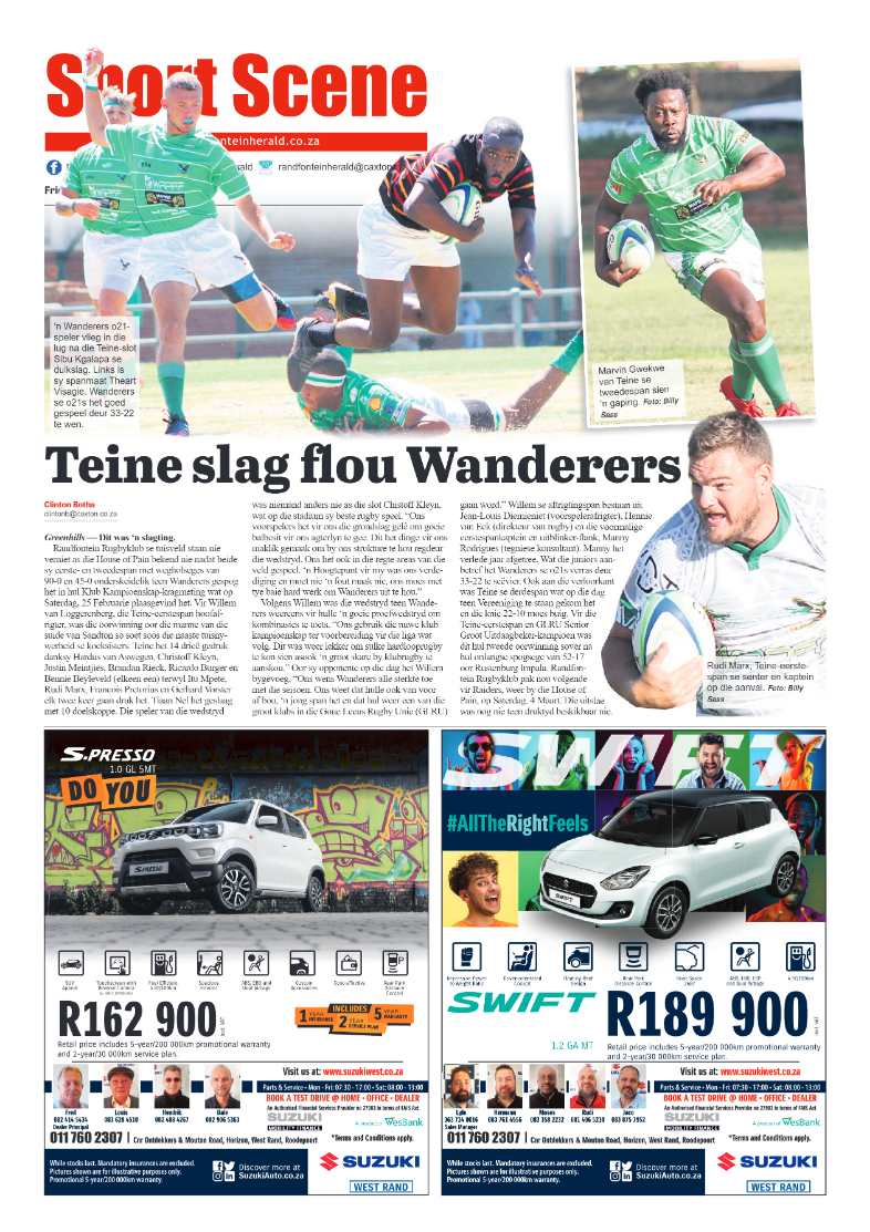 Randfontein Herald 10 March 2023 page 8