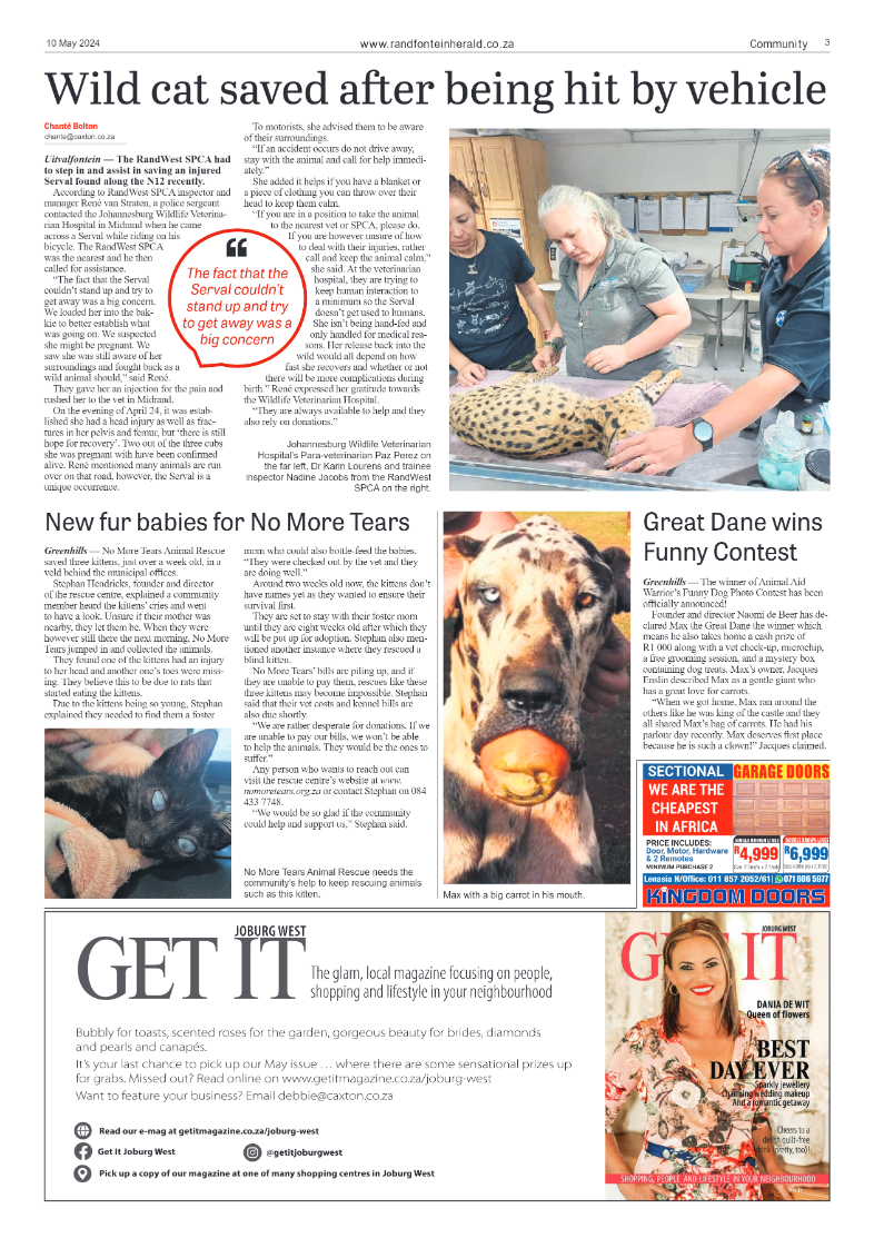 Randfontein Herald 10 May 2024 page 3