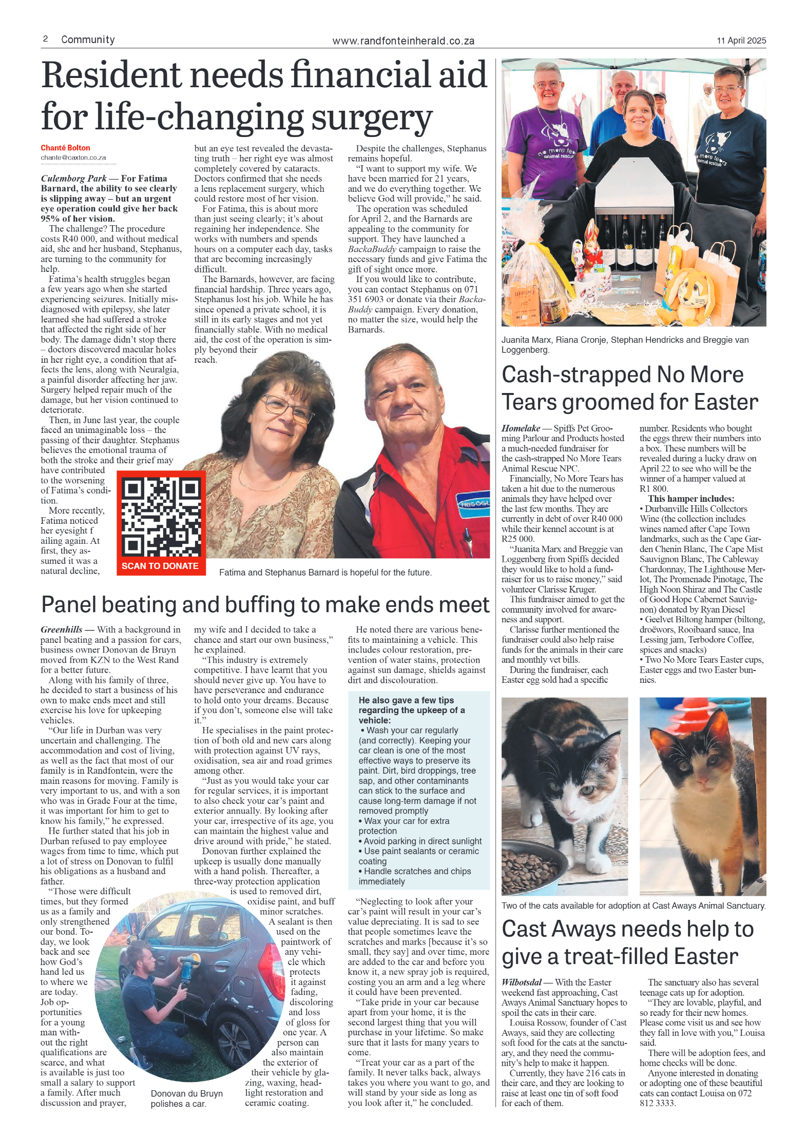 Randfontein Herald 11 April 2025 page 2