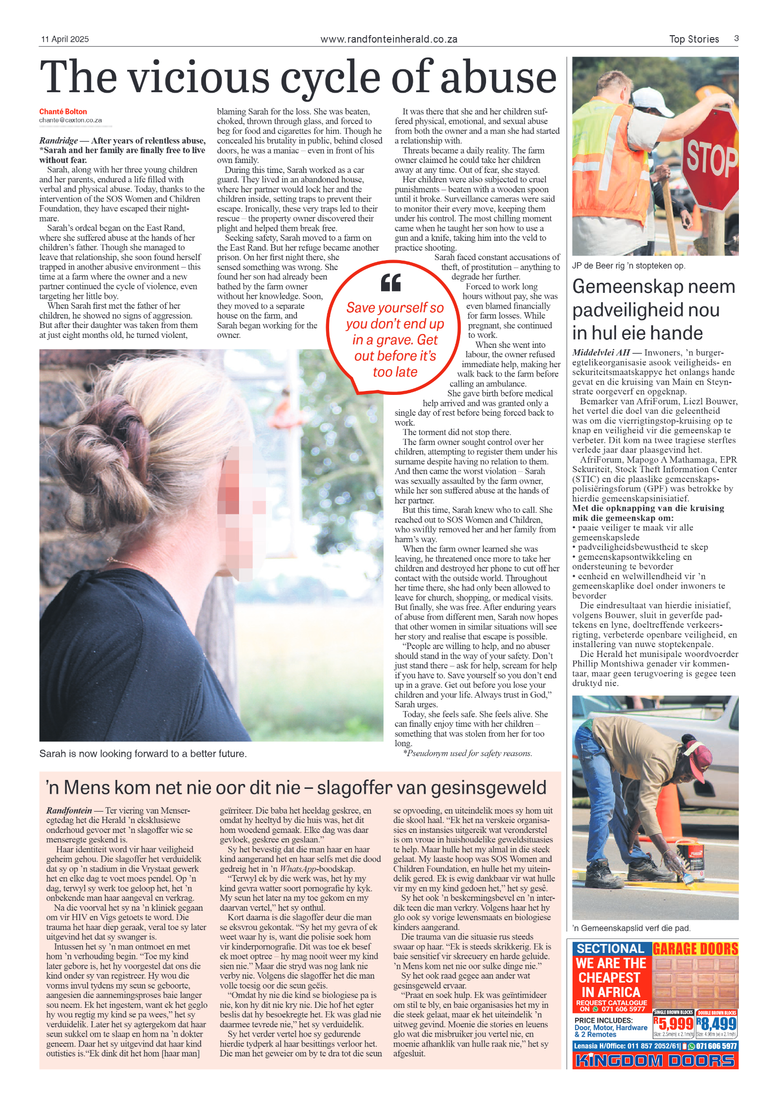 Randfontein Herald 11 April 2025 page 3
