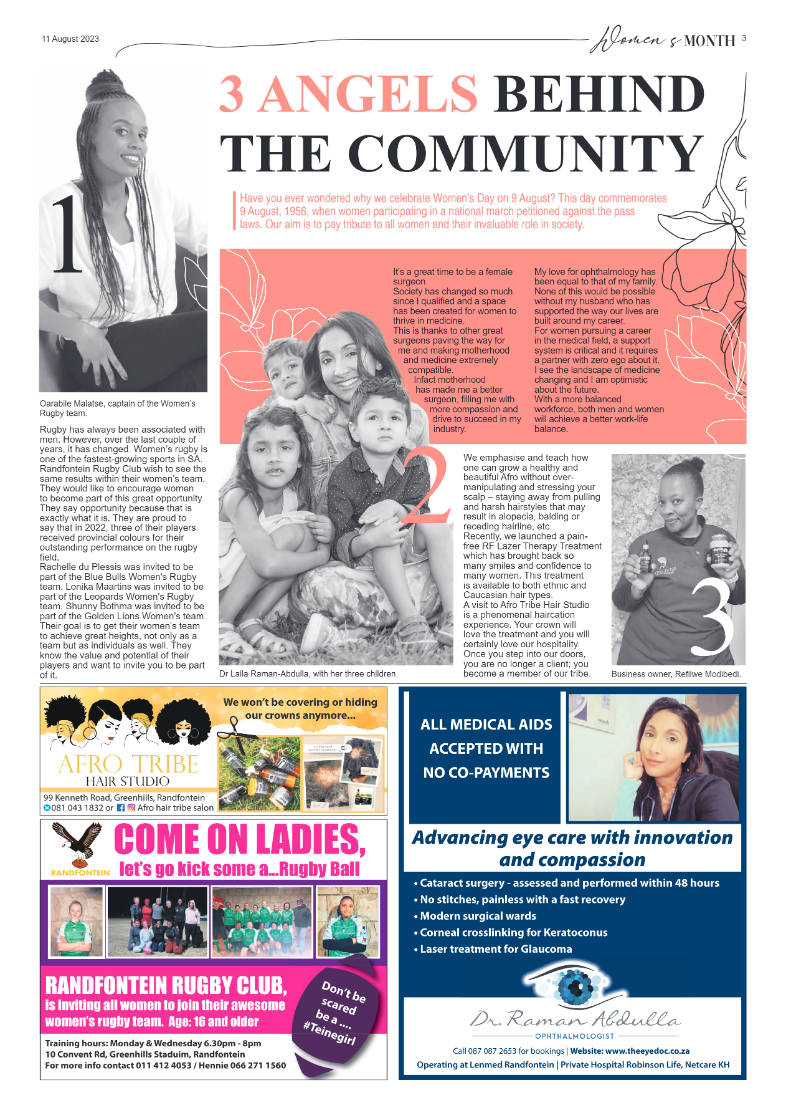Randfontein Herald 11 August 2023 page 3