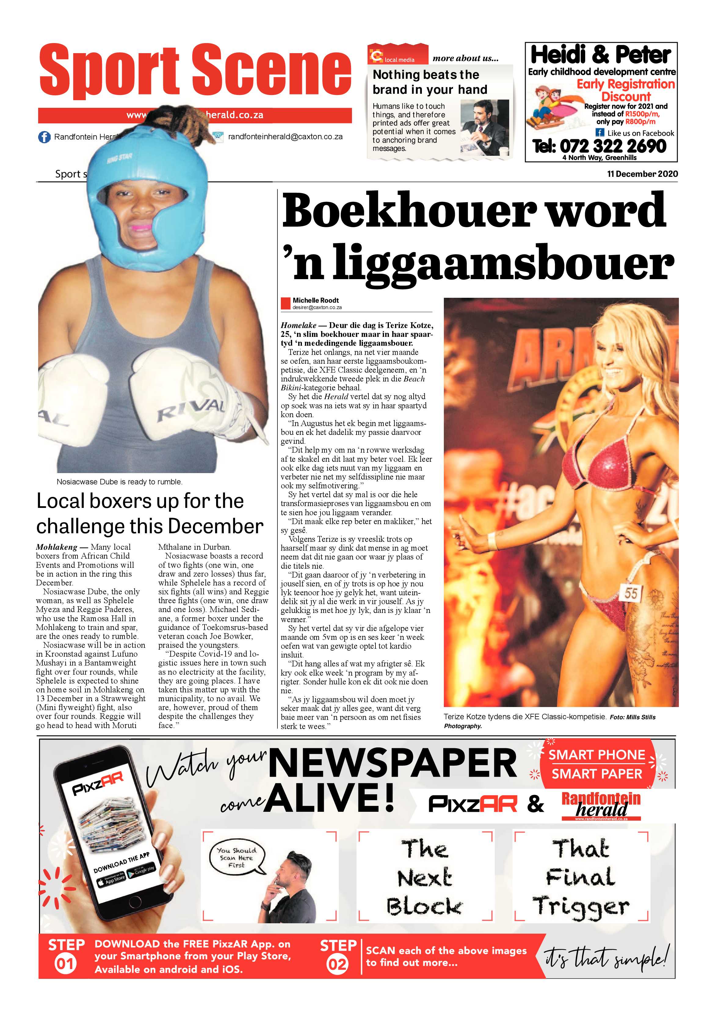 Randfontein Herald 11 December 2020 page 16