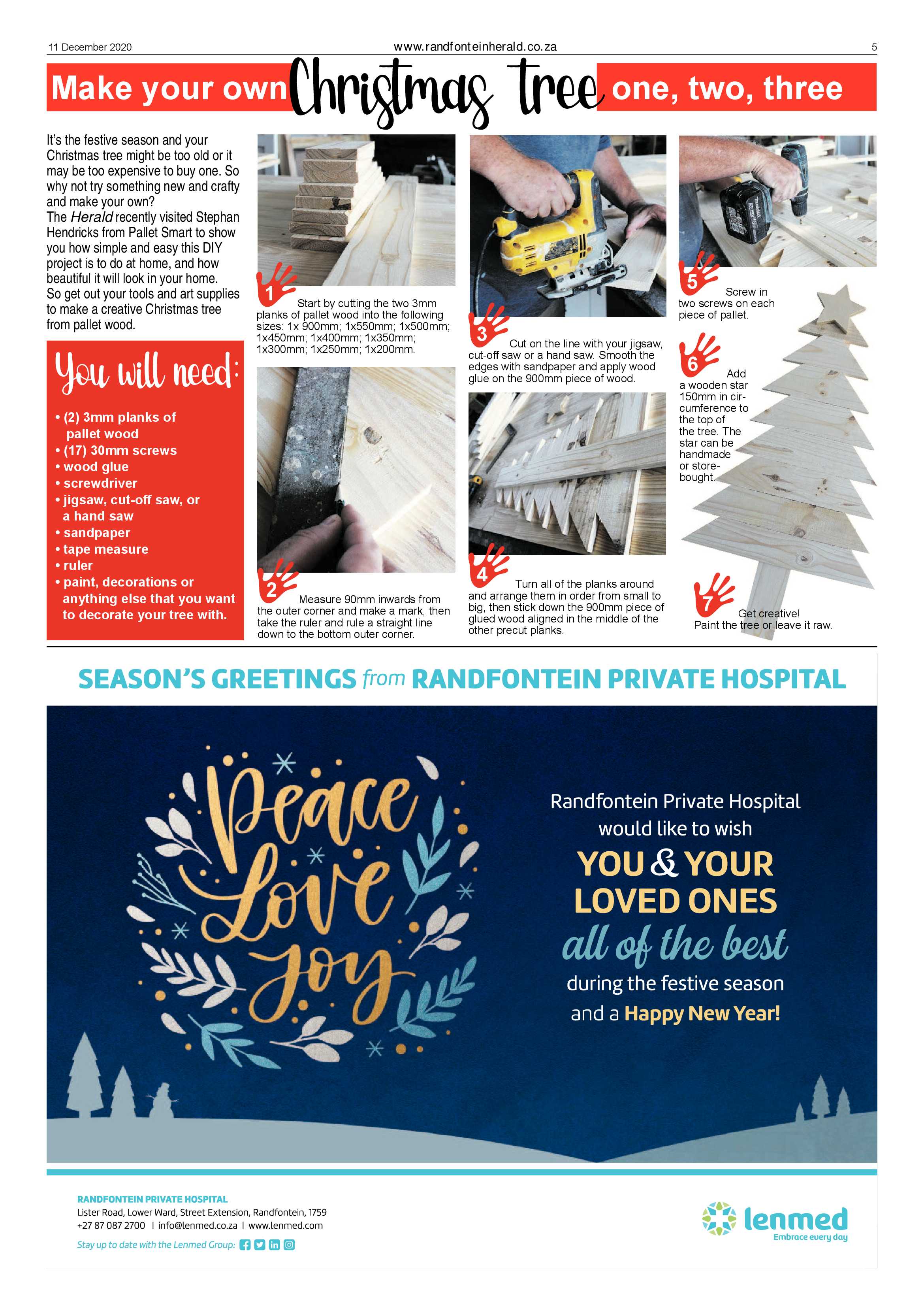 Randfontein Herald 11 December 2020 page 5