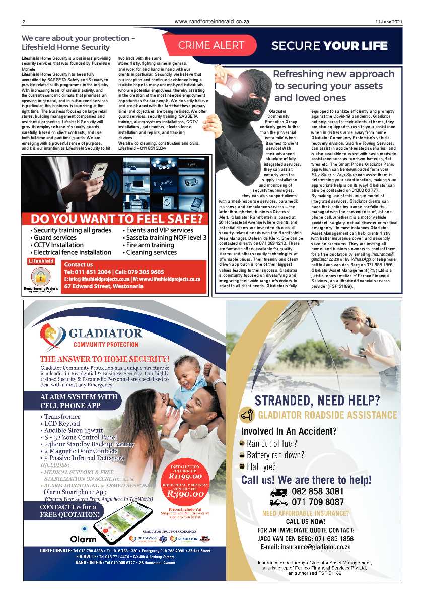 Randfontein Herald 11 June 2021 page 2